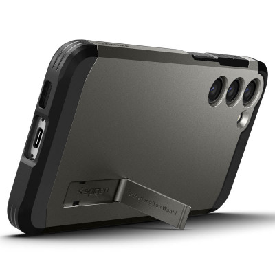 Spigen Tough Armor mobile phone case 16.8 cm (6.6") Cover Grey