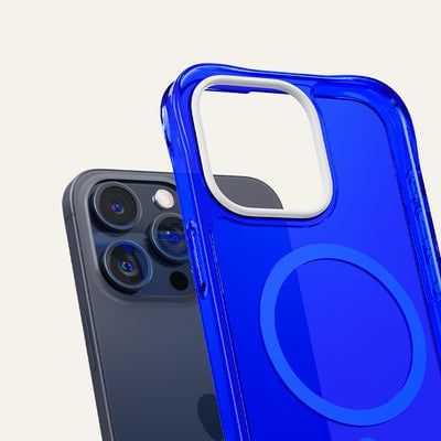 CYRILL UltraSheer mobile phone case 15.5 cm (6.1") Cover Blue