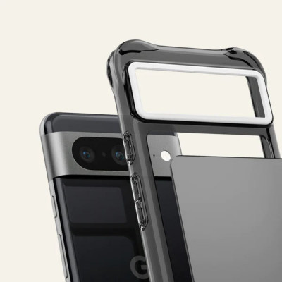 Spigen Cyrill Ultra Sheer mobile phone case 15.7 cm (6.16") Cover Grey