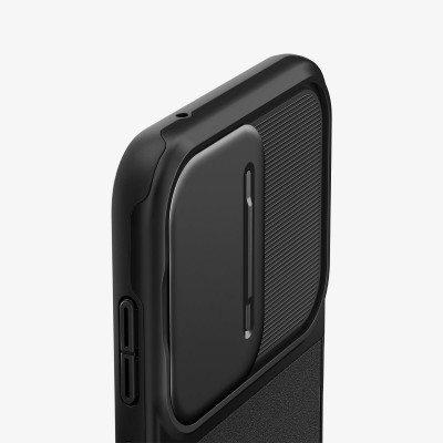 Spigen Optik Armor coque de protection pour téléphones portables 16,3 cm (6.4") Housse Noir