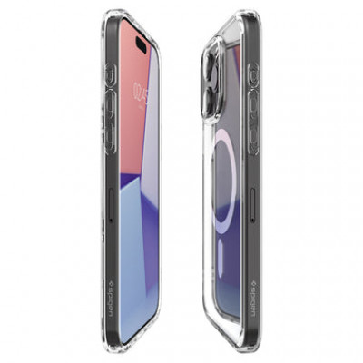 Spigen ACS06475 mobile phone case 15.5 cm (6.12") Cover Transparent