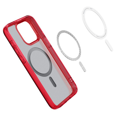Spigen ACS07057 mobile phone case 15.5 cm (6.1") Cover Red