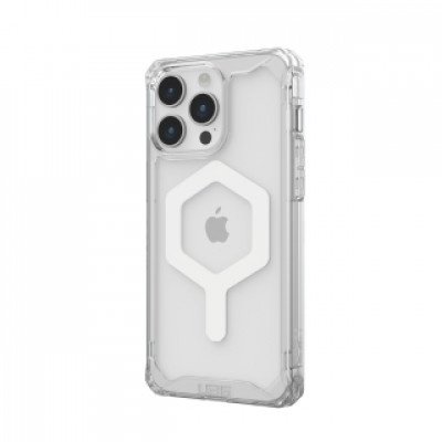 Urban Armor Gear Plyo Magsafe mobile phone case 17 cm (6.7") Cover Transparent, White