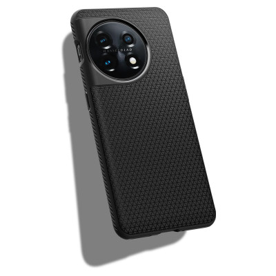 Spigen Liquid Air mobile phone case 17 cm (6.7") Cover Black
