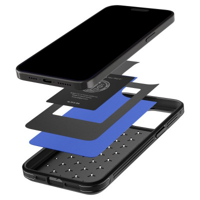 Spigen ACS06603 coque de protection pour téléphones portables 17 cm (6.7") Housse Noir