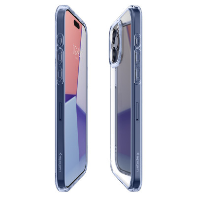 Spigen Ultra Hybrid mobile phone case 15.5 cm (6.1") Cover Blue, Transparent