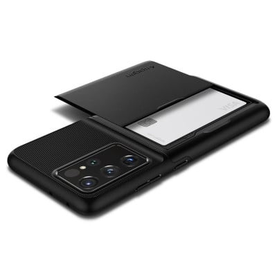 Spigen ACS02357 mobile phone case 17.3 cm (6.8") Cover Black