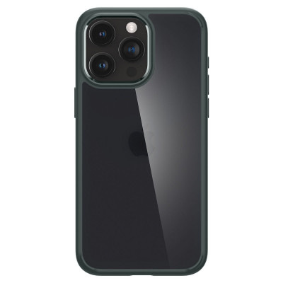 Spigen ACS06569 mobile phone case 17 cm (6.7") Cover Green, Transparent