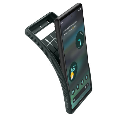 Spigen Liquid Air mobile phone case 15.5 cm (6.1") Cover Green