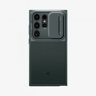 Spigen Optik Armor mobile phone case 17.3 cm (6.8") Cover Green