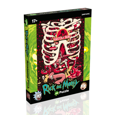 Rick & Morty - Parc Anatomique Puzzle 1000 pcs - Board Game
