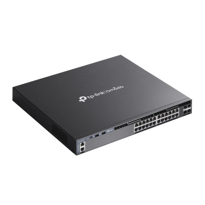 TP-Link Omada SG6428X commutateur réseau Géré L3 Gigabit Ethernet (10/100/1000) 1U Noir