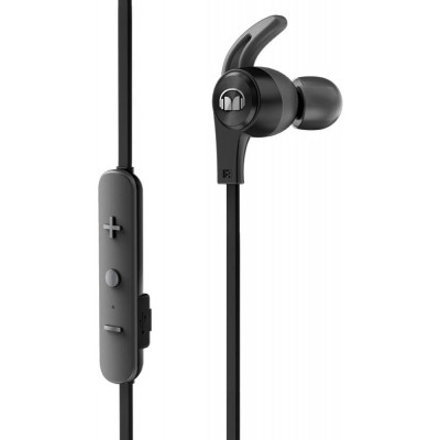 Monster - iSport Achieve In-Ear Bluetooth Casque d'écoute sans fil - IPX2  - valable pour iPhone, Samsung Noir