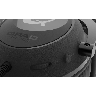 QPAD - QH-700 - Casque de jeu stéréo filaire Noir pour PC, PS4/PS5, Xbox One, Xbox Series S|X, Nintendo Switch