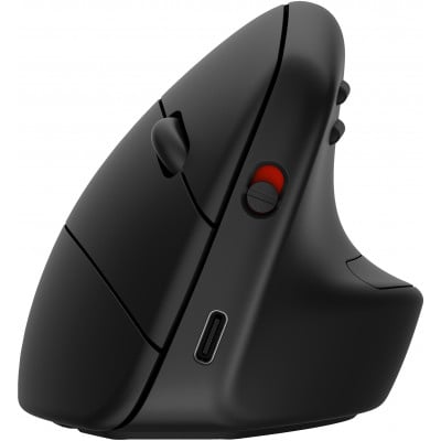 HP 920 Ergonomic Vertical Mouse souris Droitier Bluetooth + USB Type-A 4000 DPI