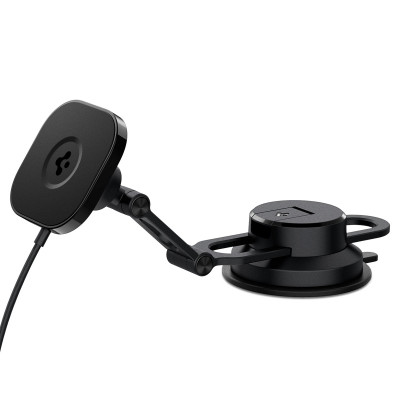 Spigen OneTap Pro 3 Smartphone Noir Recharge sans fil Charge rapide Auto