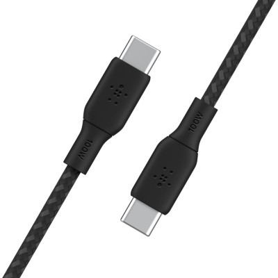 Belkin CAB014bt3MBK USB cable 3 m USB 2.0 USB C Black