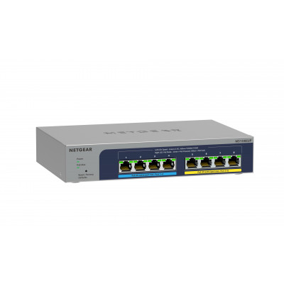 NETGEAR 8-port Ultra60 PoE++ Multi-Gigabit (2.5G) Ethernet Plus Switch Géré L2/L3 2.5G Ethernet (100/1000/2500) Connexion Ethernet, supportant l'alimentation via ce port (PoE) Gris