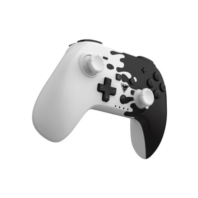 DragonShock - PopTop Black and White - Compact Bluetooth Wireless Controller for Nintendo Switch - Switch OLED - PC - Android