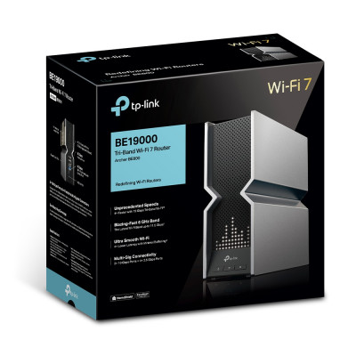 2ème choix - état neuf: TP-Link BE19000 Tri-Band Wi-Fi 7 Router