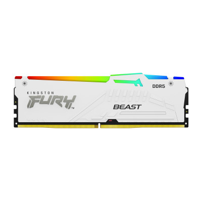 32GB 5600MT/s DDR5 CL40 DIMM FURY Beast White RGB