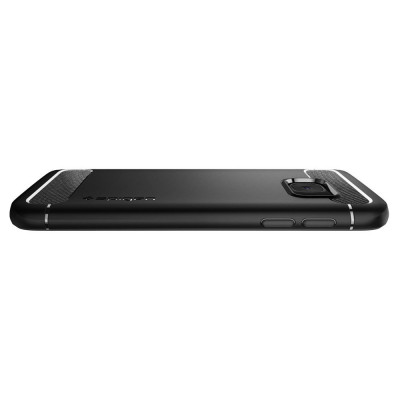 Spigen Rugged Armor mobile phone case 12.9 cm (5.1") Cover Black