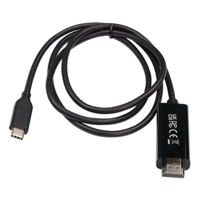 V7 V7UCHDMI-1M video cable adapter USB Type-C 3.2 Gen 1 HDMI Black