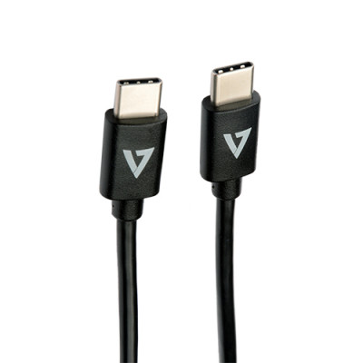 V7 V7USB2C-2M USB cable USB 2.0 USB C Black