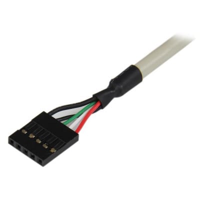 StarTech.com USBPLATE cable gender changer 2 x IDC 2 x USB A Silver