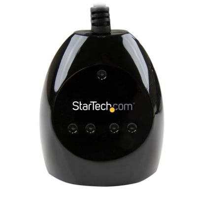 StarTech.com USB2EXT4P15M interface hub 480 Mbit/s Black