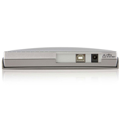 StarTech.com ICUSB2328 hub & concentrateur USB 2.0 Type-B Argent