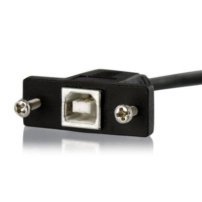 StarTech.com USBPNLBFBM3 USB cable 0.91 m USB 2.0 USB B Black