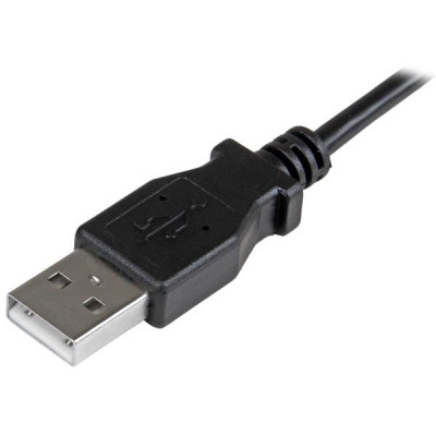 StarTech.com USBAUB50CMRA USB cable USB 2.0 USB A Micro-USB A Black