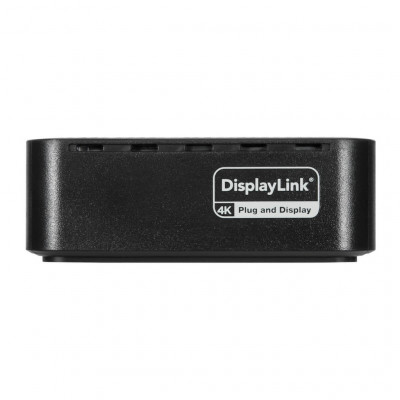 Targus DOCK315EUZ hub & concentrateur USB 3.2 Gen 1 (3.1 Gen 1) Type-A + Mini DisplayPort 1.2 Noir