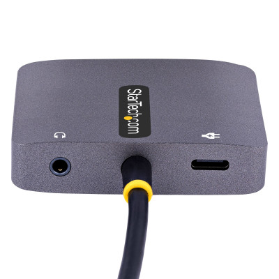 StarTech.com 122-USBC-HDMI-4K-VGA adaptateur graphique USB 3840 x 2160 pixels Gris