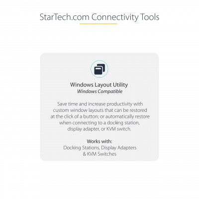 StarTech.com MST14CD123HD USB graphics adapter 3840 x 2160 pixels Grey