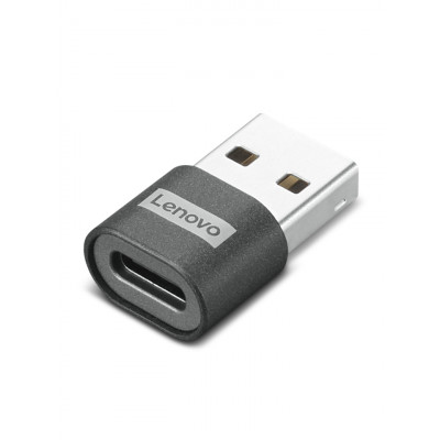 Lenovo 4X91C99226 cable gender changer USB-C USB-A Black