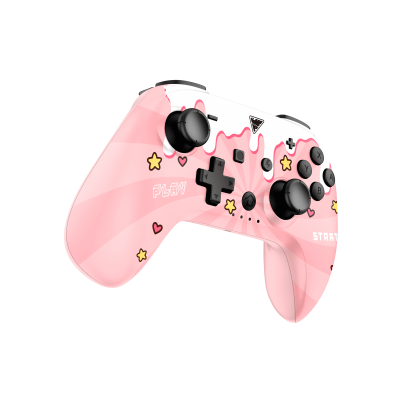 DragonShock - POPTOP COMPACT BT - Sweet Pink Compact Wireless Bluetooth Controller compatible Nintendo Switch - Switch Lite - Switch OLED