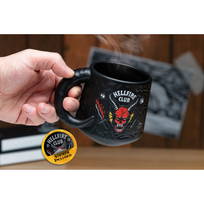 Stranger Things - Mug en relief Hellfire Club - Merchandising