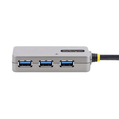 StarTech.com U01043-USB-EXTENDER interface hub USB 3.2 Gen 1 (3.1 Gen 1) Type-A 5000 Mbit/s Black, Silver