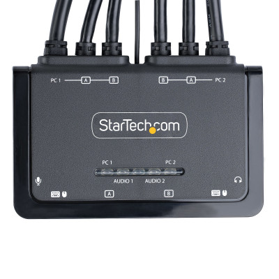 StarTech.com C2-DD46-UA2-CBL-KVM KVM switch Black