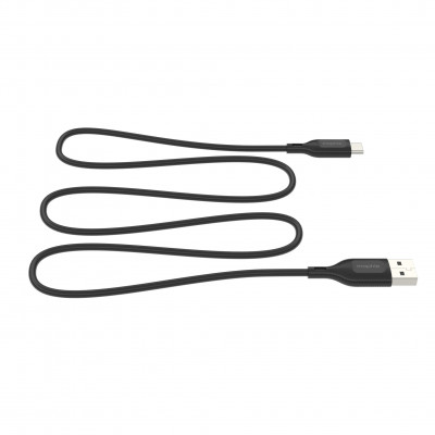 mophie essentials charging cables | 1M câble USB USB 2.0 USB A USB C Noir