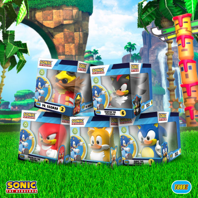 Numskull - Best of TUBBZ Boxed Bath Duck - Sonic the Hedgehog - Knuckles - 9cm
