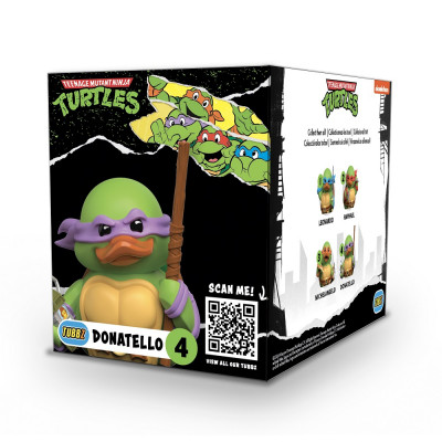 Numskull - Best of TUBBZ Boxed Bath Duck - Teenage Mutant Ninja Turtles - Donatello - 9cm