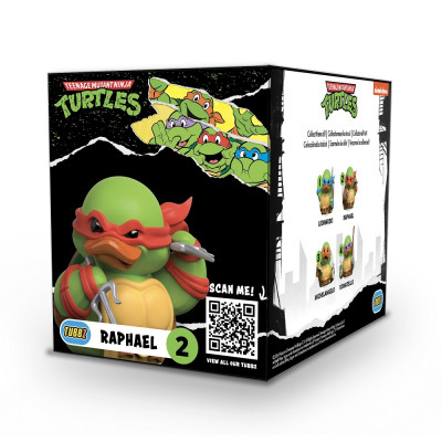 Numskull - Best of TUBBZ Boxed Badeend - Teenage Mutant Ninja Turtles - Raphael - 9cm