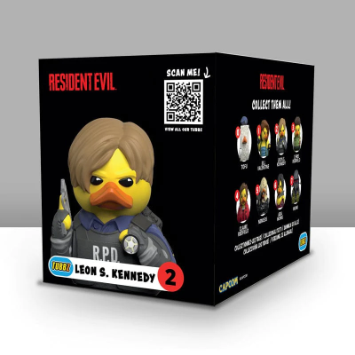 Numskull - Best of TUBBZ Boxed Bath Duck - Resident Evil - Leon S. Kennedy - 9cm