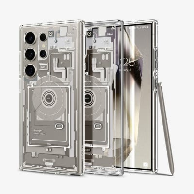 Spigen ACS07653 mobile phone case 15.8 cm (6.2") Cover Transparent