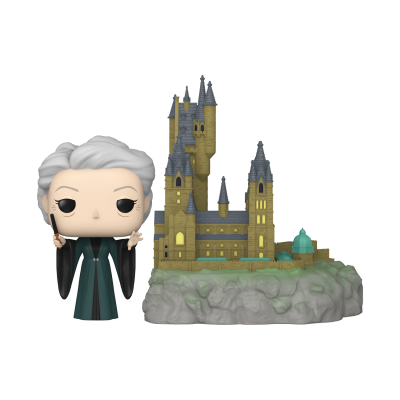 Funko Pop! Town: Harry Potter and the Chamber of Secrets 20th Anniversary - Minerva McGonagall with Hogwarts ENG Merchandising - Merchandising