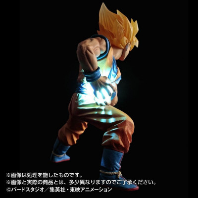 Dragon Ball Z - HG Luminous Super Saiyan Goku Kamehameha (LED) Figuur 12cm