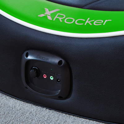 X-Rocker - Shadow 2.0 Stereo Audio Gaming Floor Rocker Green